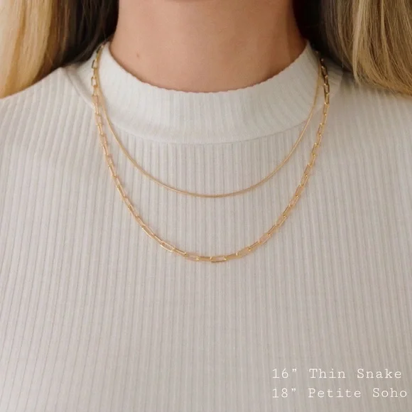 Link Chain | 18k Gold Filled - Picture 3 of 9